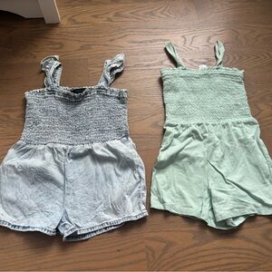 GAP Rompers ($25 for both)